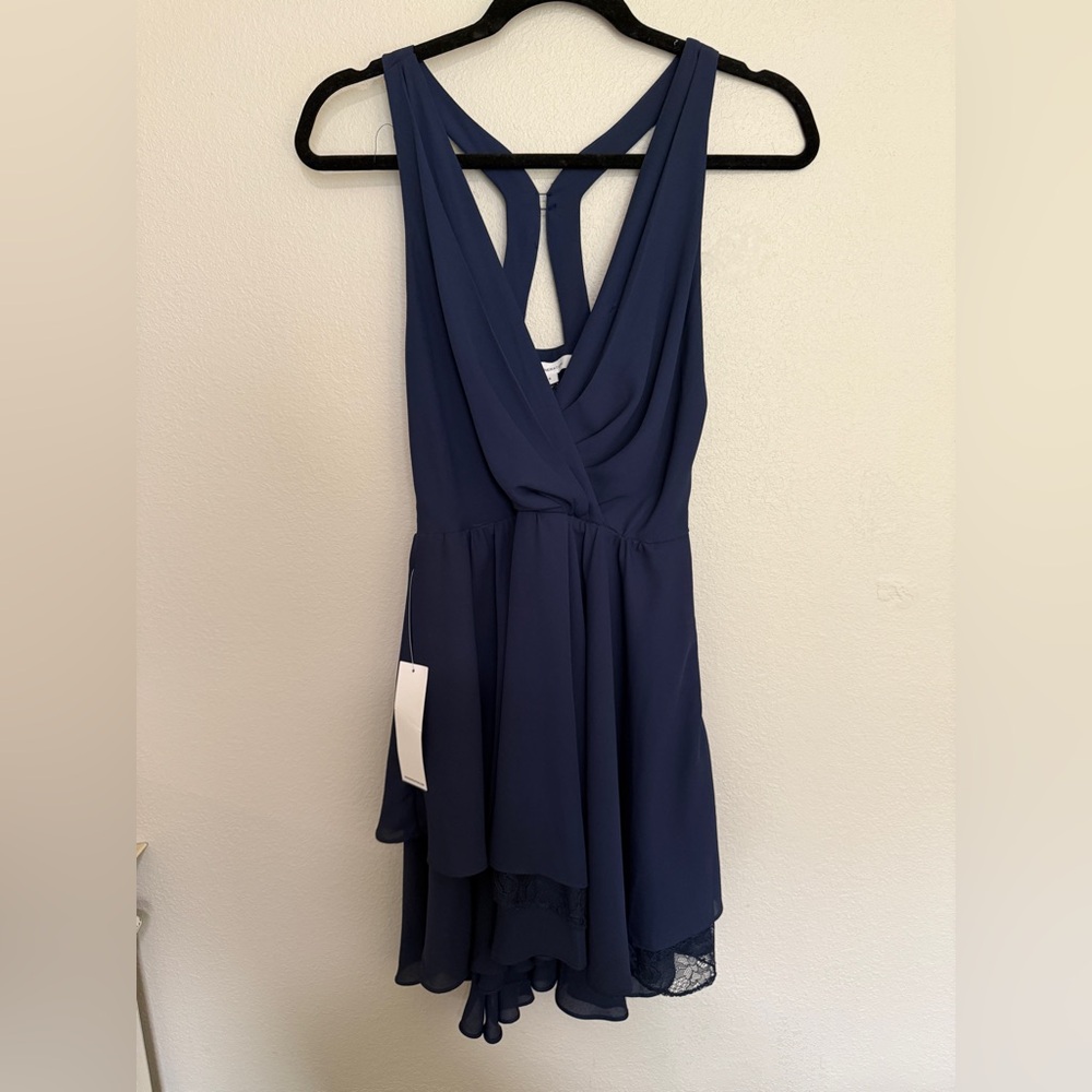 BCBGeneration Navy Blue Dress